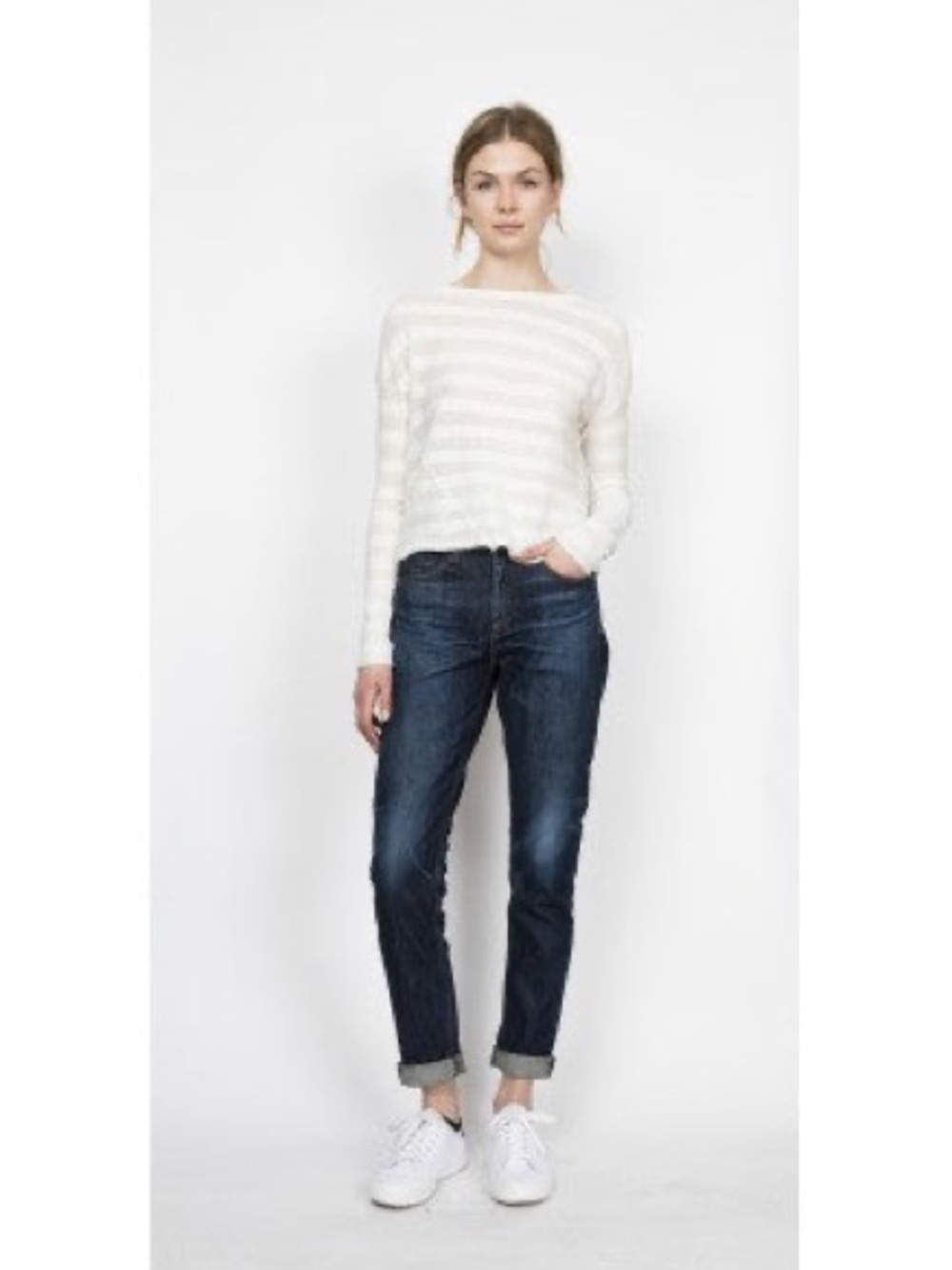 Rag & Bone Dre Jeans in Snoqualmie Wash Blue Low Rise Slim Straight Denim